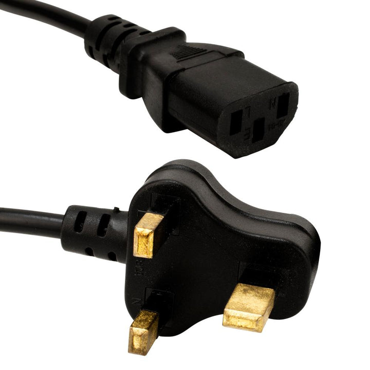 Replacement UK Power Cord for Tattoo Power Supplies — Price Per 1 - Ultimate Tattoo Supply