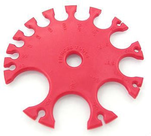 Plastic Wheel Gauge - Perfect for Measuring Body Jewelry - Painful Pleasures