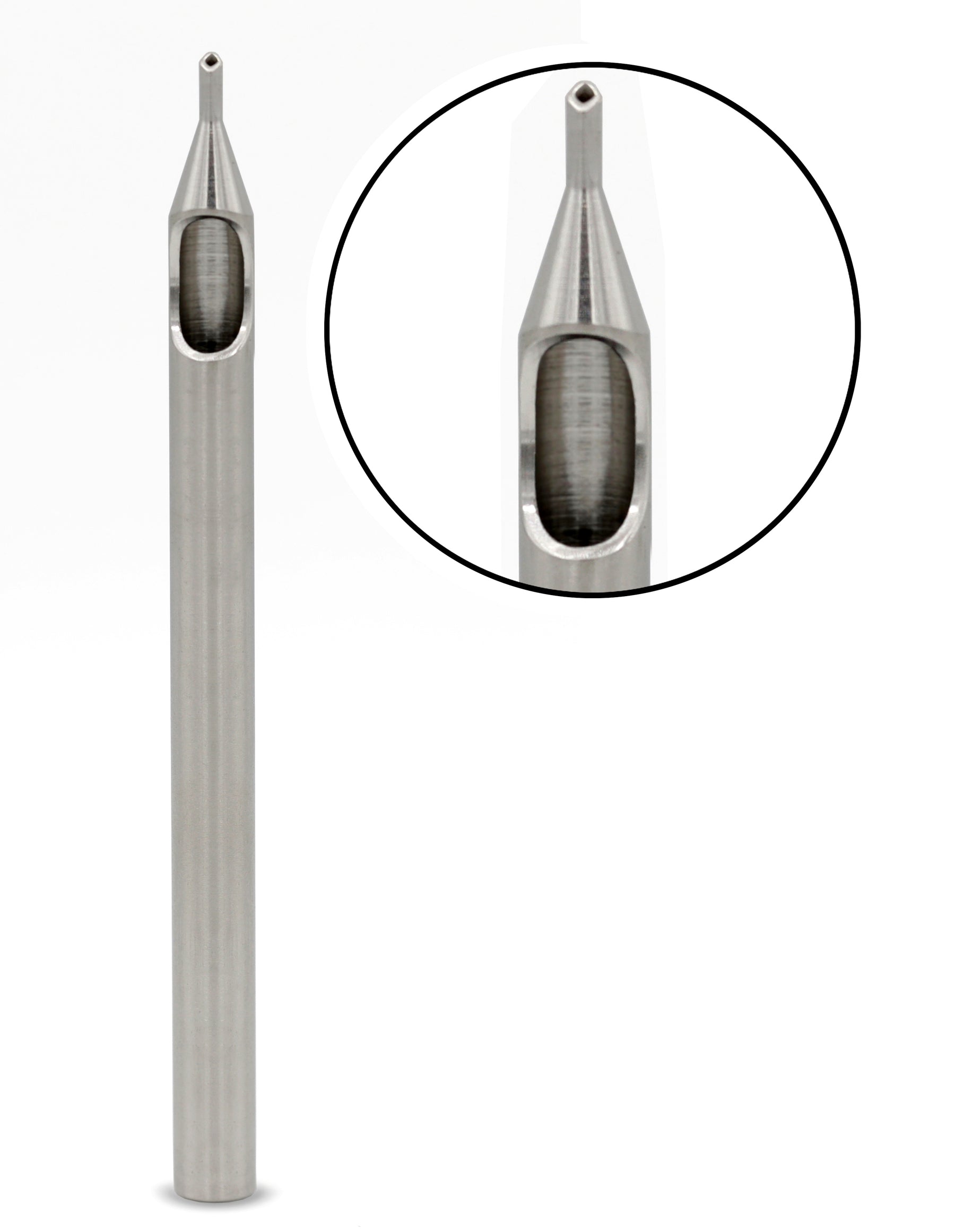 Sure-Shot One Pc Machined Tip/Tube - 3 Diamond Liner - Ultimate Tattoo Supply