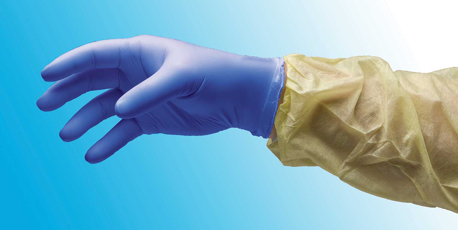 NitriDerm Sterile Disposable Nitrile Gloves — Box of 50 Pairs - Ultimate Tattoo Supply