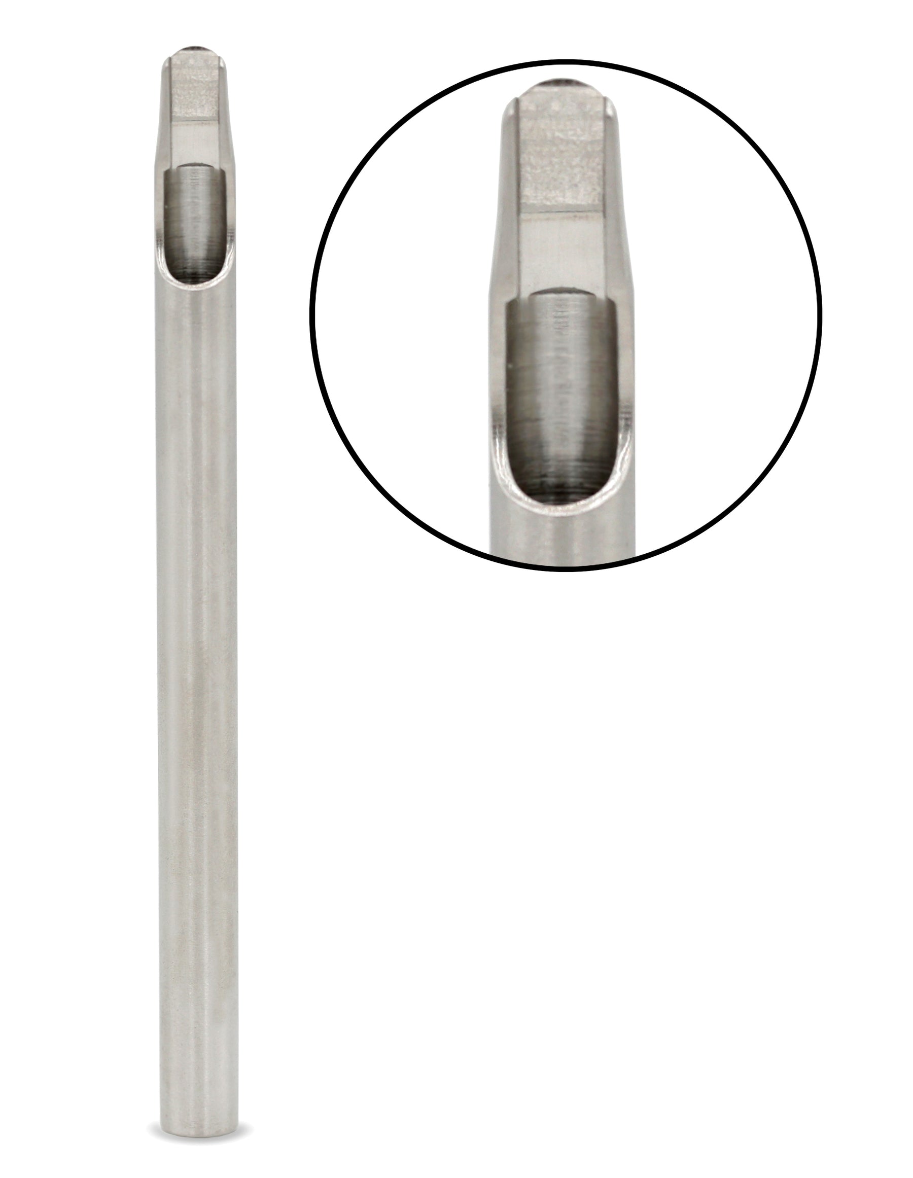 Sure-Shot One Pc Machined Tip/Tube - 13 Mag CURVED - Ultimate Tattoo Supply