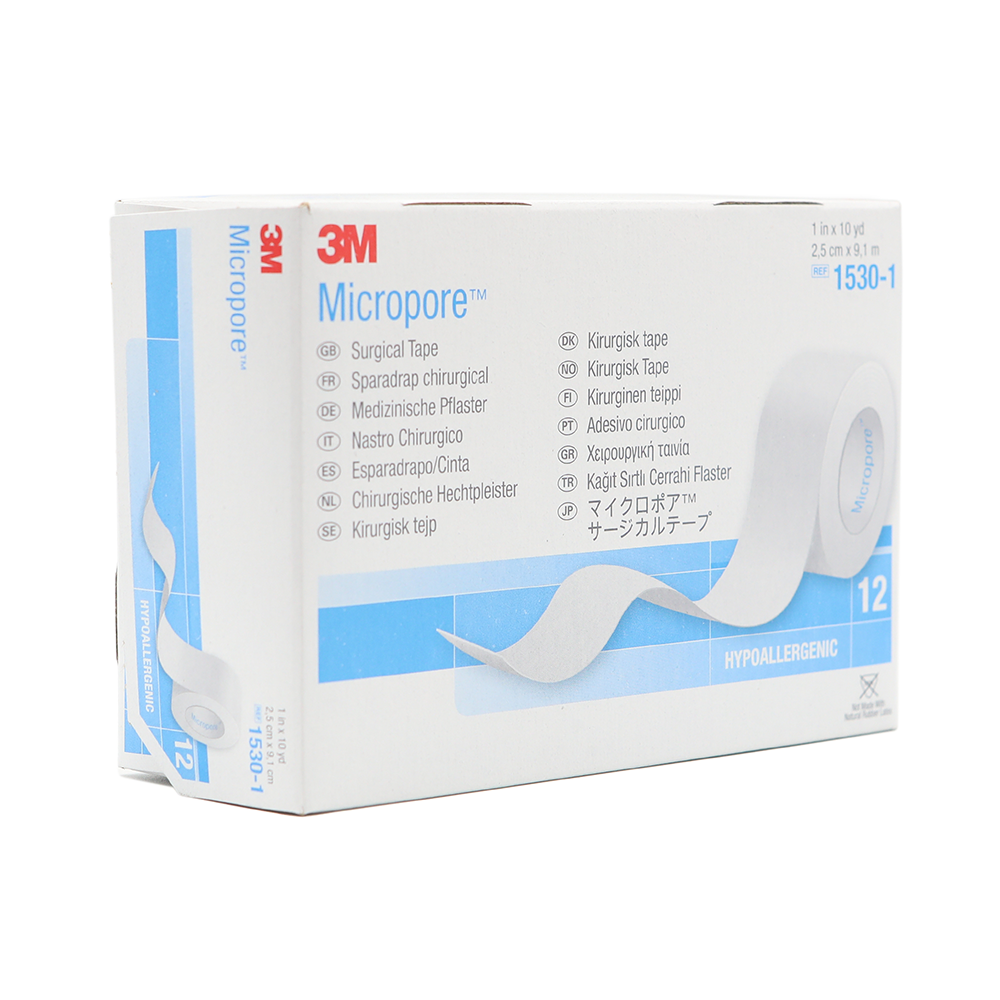 3M Micropore (Paper) Surgical Tape – 1"
