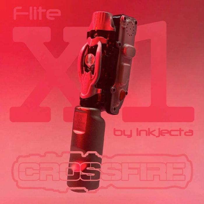 InkJecta Flite X1 Wireless Tattoo Machine — Crossfire Edition - Ultimate Tattoo Supply