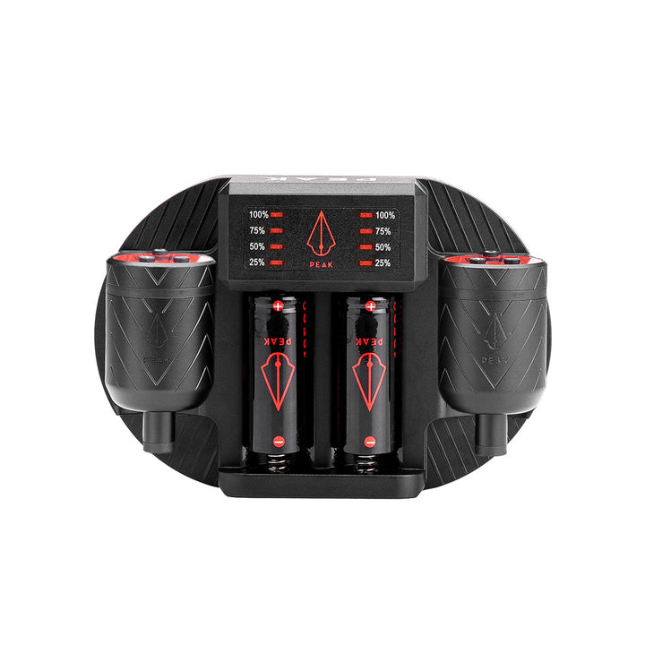 Peak Charging Dock + Forge-C Battery Packs Bundle - Ultimate Tattoo Supply