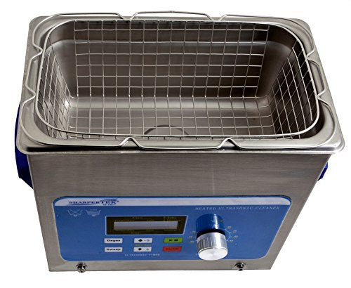 Sharpertek – 3 Quart Ultrasonic Cleaner w/ Basket - Ultimate Tattoo Supply