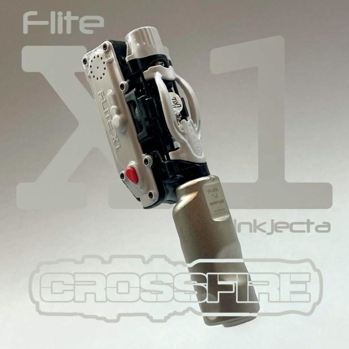 InkJecta Flite X1 Wireless Tattoo Machine — Crossfire Edition - Ultimate Tattoo Supply