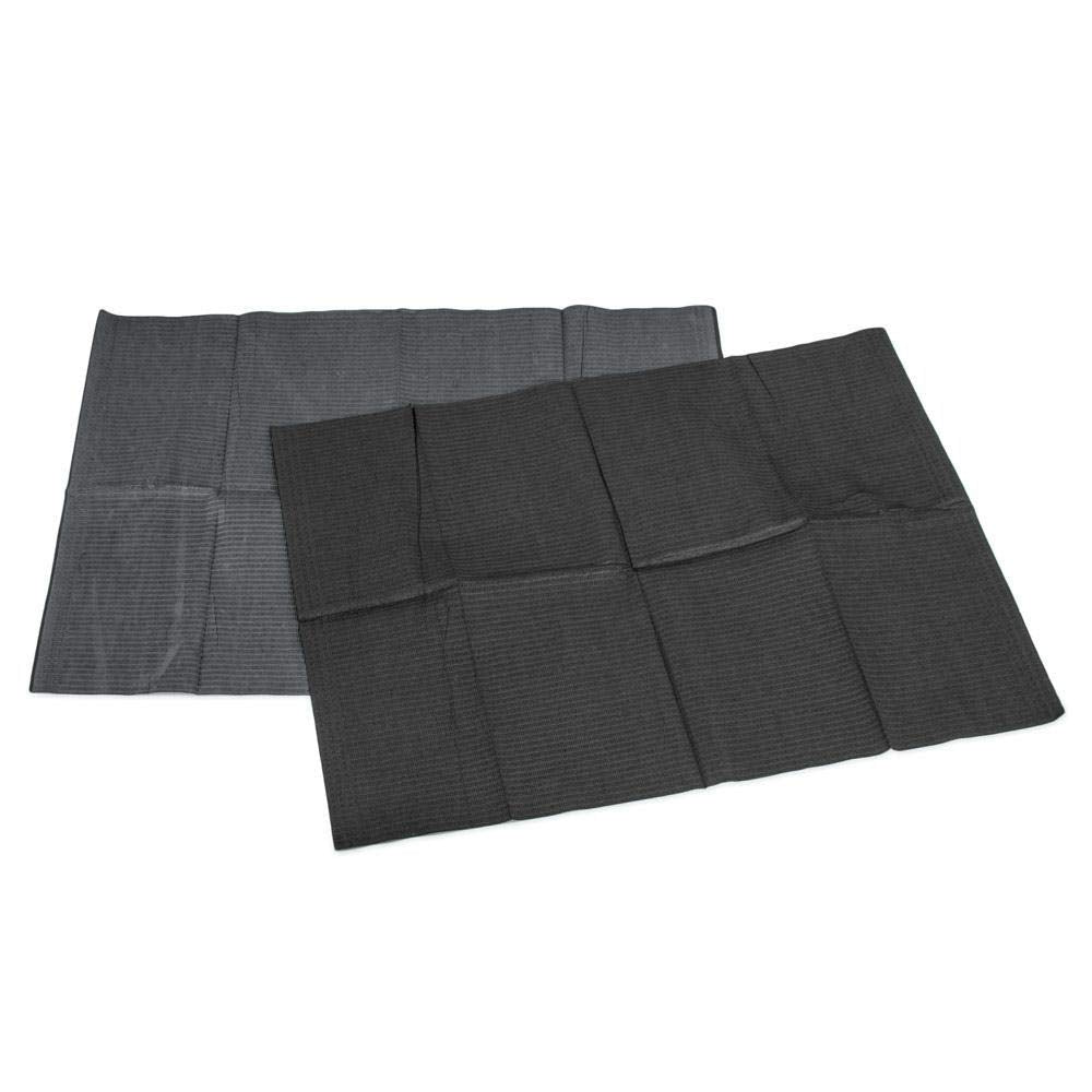 Saferly Medical Black Dental Bibs — 13” x 18” — Case of 500 - Ultimate Tattoo Supply