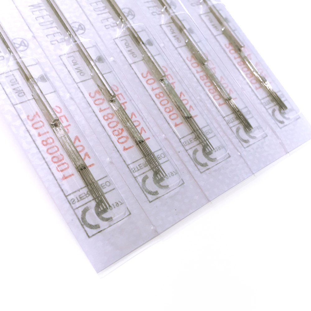 Kwadron Needles - #8 (.25mm) Bugpin Curved Mag Shaders Long Taper - Ultimate Tattoo Supply