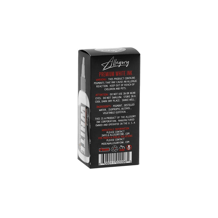 Allegory White Ink - Pick Size - Ultimate Tattoo Supply