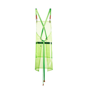 Saferly Vinyl Apron — Green - Ultimate Tattoo Supply