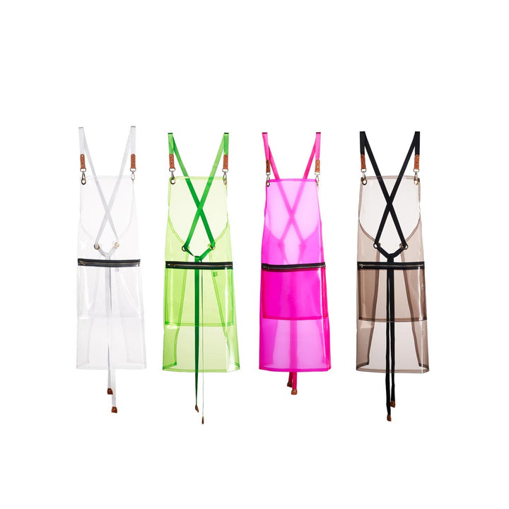 Saferly Vinyl Apron — Green - Ultimate Tattoo Supply