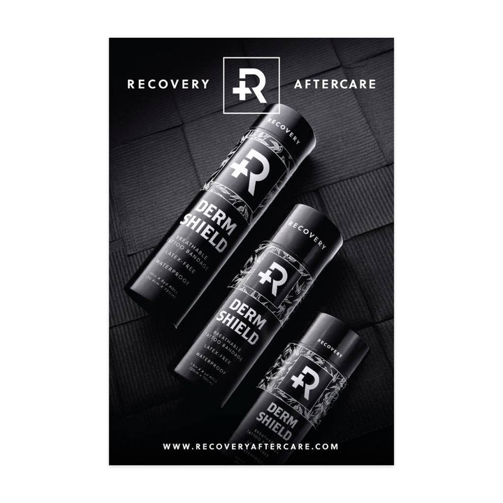 Recovery Derm Shield Proud User Banner - Ultimate Tattoo Supply