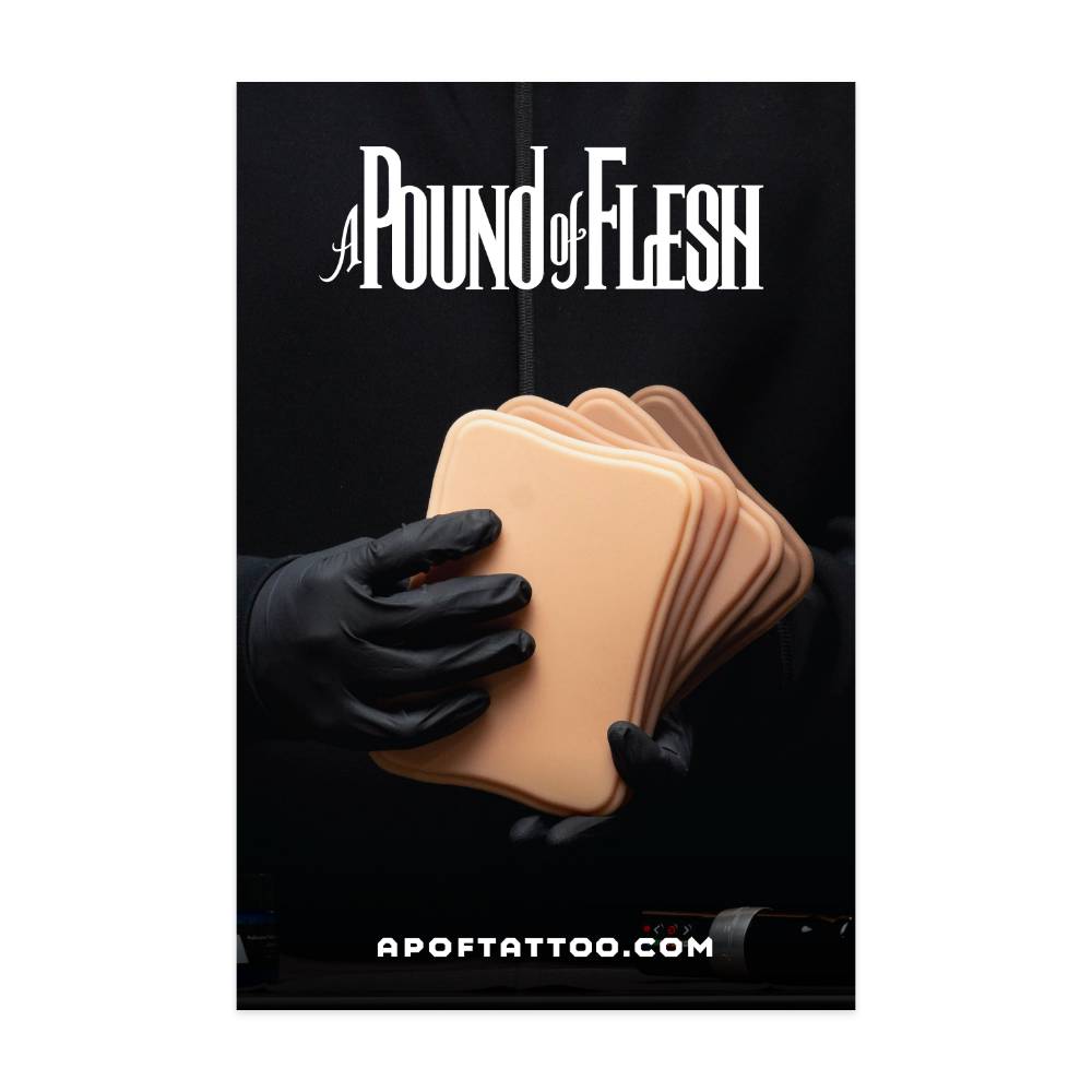 A Pound of Flesh Practice Skins Proud User Banner - Ultimate Tattoo Supply