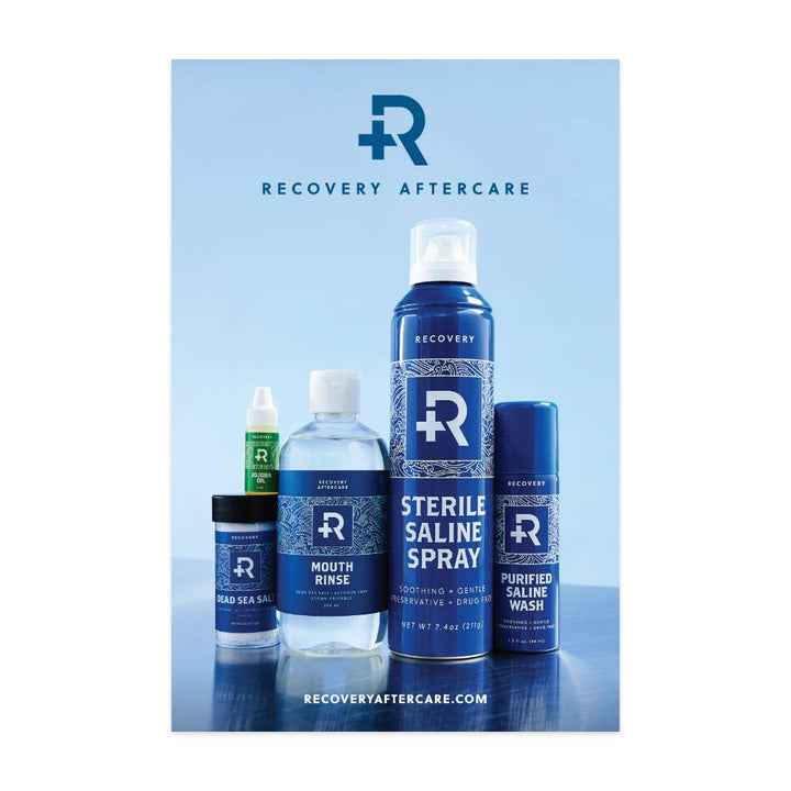 Recovery Piercing Aftercare Proud User Banner - Ultimate Tattoo Supply