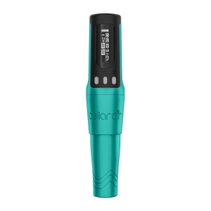 Microbeau Bellar Air Wireless PMU Machine — 3.0mm Microbeau Blue with 1 Battery - Ultimate Tattoo Supply