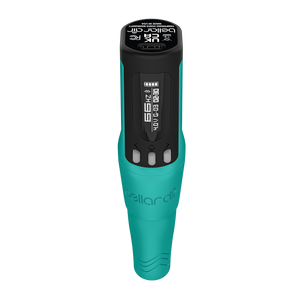 Microbeau Bellar Air Wireless PMU Machine — 3.0mm Microbeau Blue with 2 Batteries - Ultimate Tattoo Supply