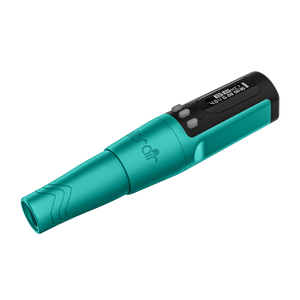Microbeau Bellar Air Wireless PMU Machine — 2.1mm Microbeau Blue with 2 Batteries - Ultimate Tattoo Supply