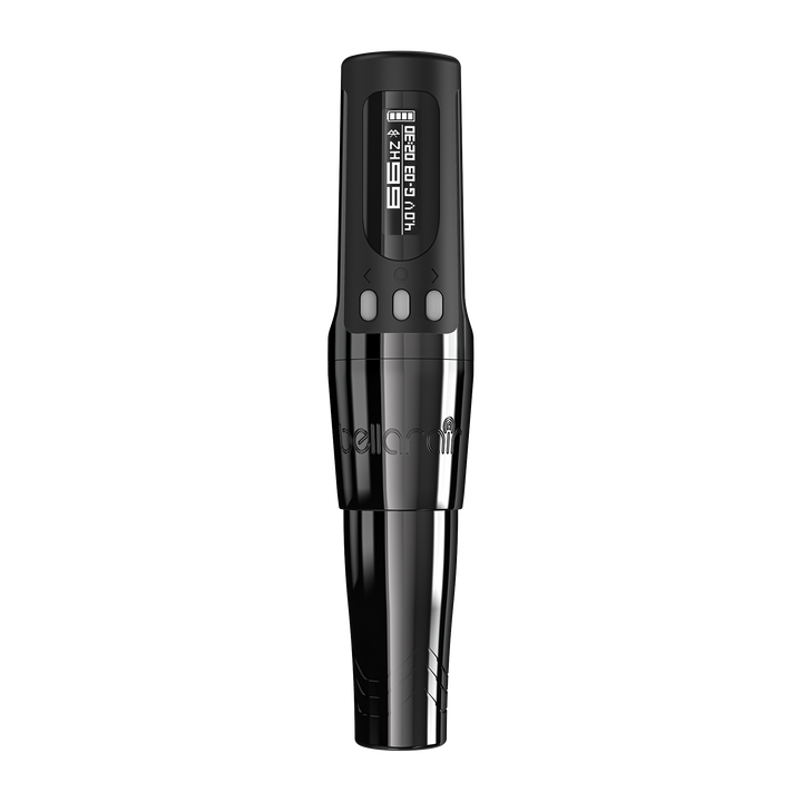 Microbeau Bellar Air Wireless PMU Machine — 2.1mm Stealth with 2 Batteries - Ultimate Tattoo Supply