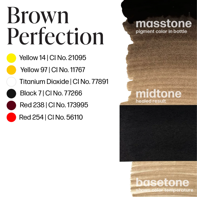 Perma Blend — Brown Perfection - Ultimate Tattoo Supply