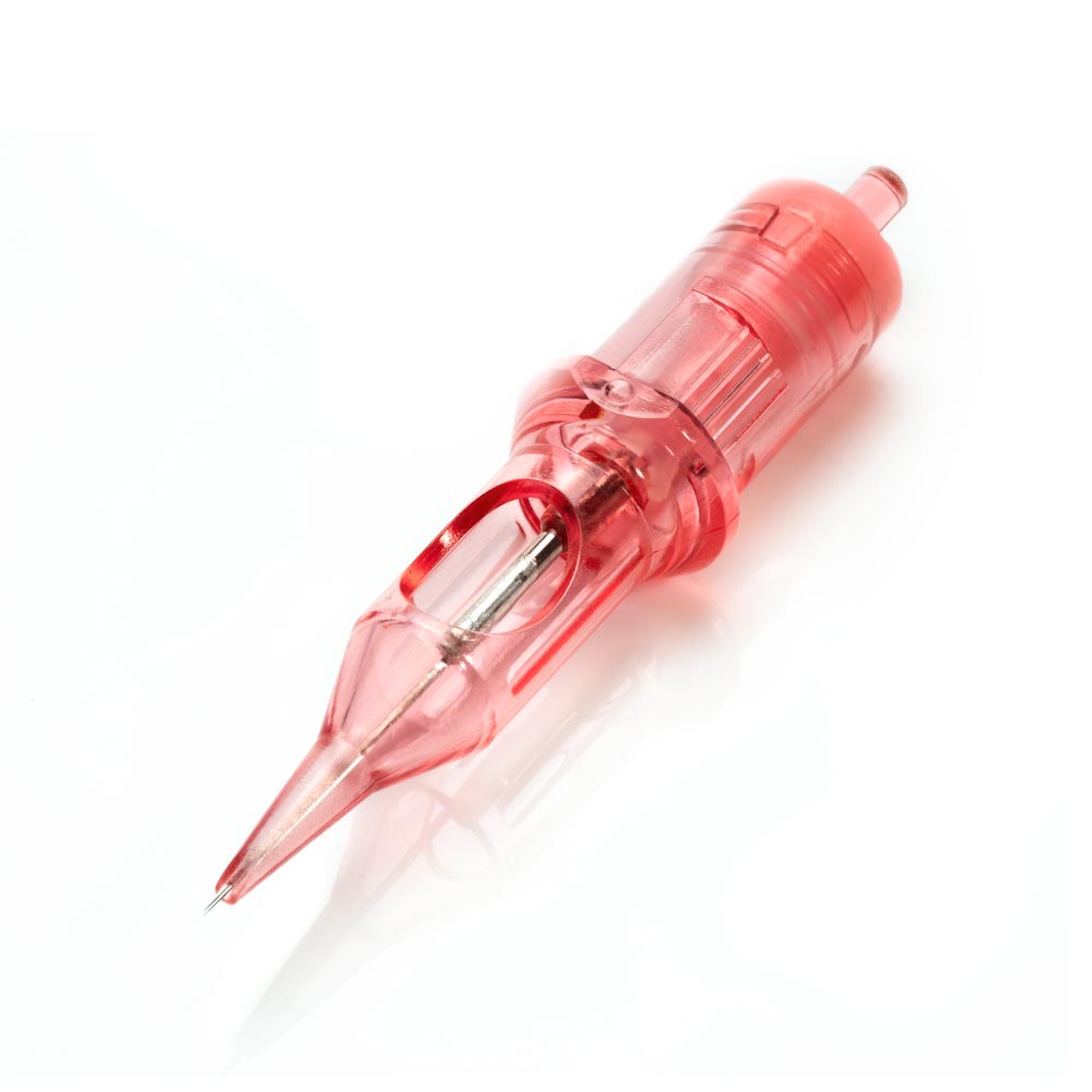 Kwadron Optima PMU Cartridge - 3 Round Liner 0.30mm Long Taper (30/3RLLT-OPT) - Ultimate Tattoo Supply