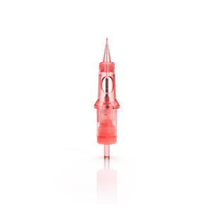 Kwadron Optima PMU Cartridge - 1 Round Liner (Textured) 0.40mm Point Taper (40/1RLPT-T-OPT) - Ultimate Tattoo Supply