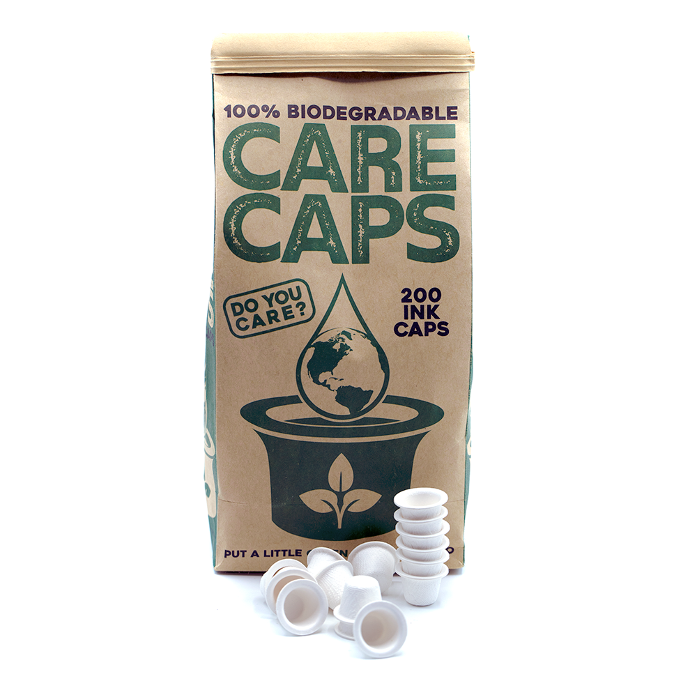 Care Caps - Biodegradable Ink Caps - 200/Bag
