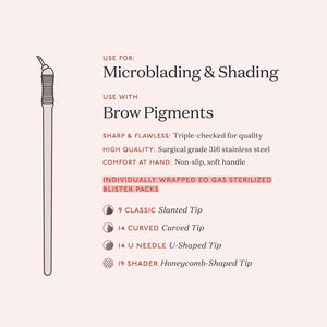 Tina Davies Microblading Sampler Pack — Box of 8 - Ultimate Tattoo Supply