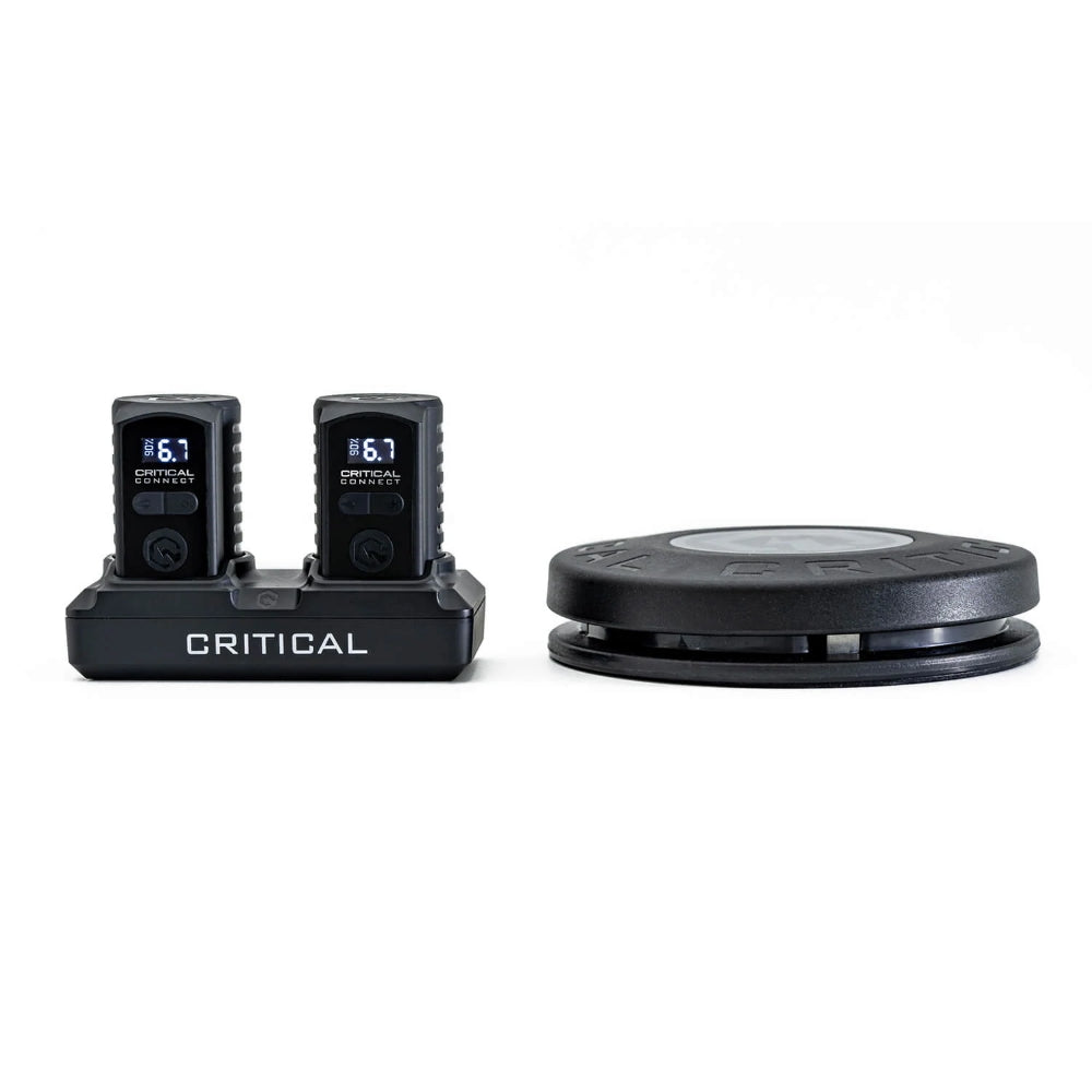 Critical Connect RCA Universal Battery + Footswitch + Charging Dock Kit
