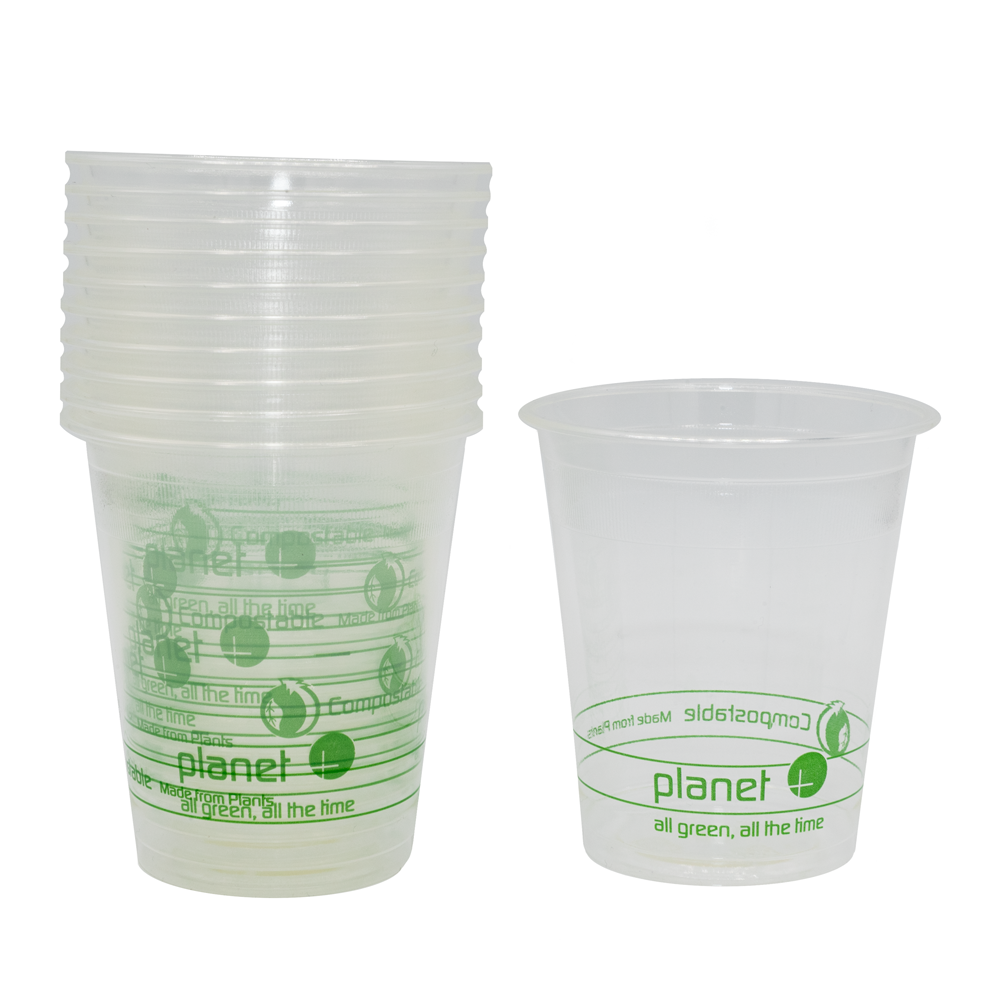 Eco-Friendly Compostable Rinse Cups — 7oz — Sleeve of 100