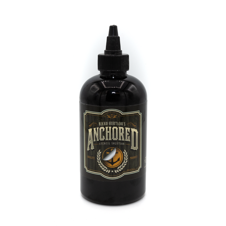 Anchored Stencil Solution - 8oz. Bottle - Ultimate Tattoo Supply