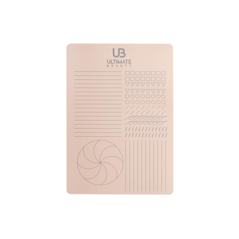 Ultimate Beauty Linework Silicone Practice Sheet — Price Per 1 - Ultimate Tattoo Supply