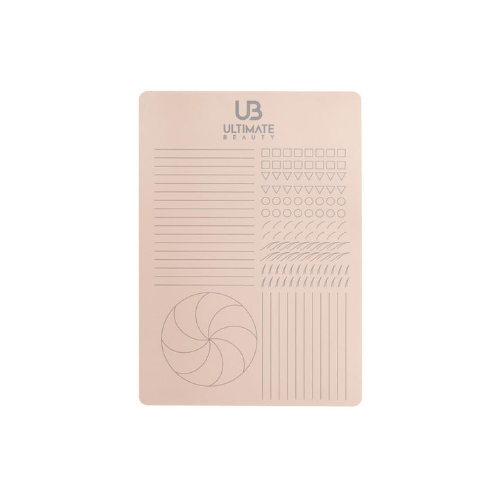 Ultimate Beauty Linework Silicone Practice Sheet — Price Per 1 - Ultimate Tattoo Supply