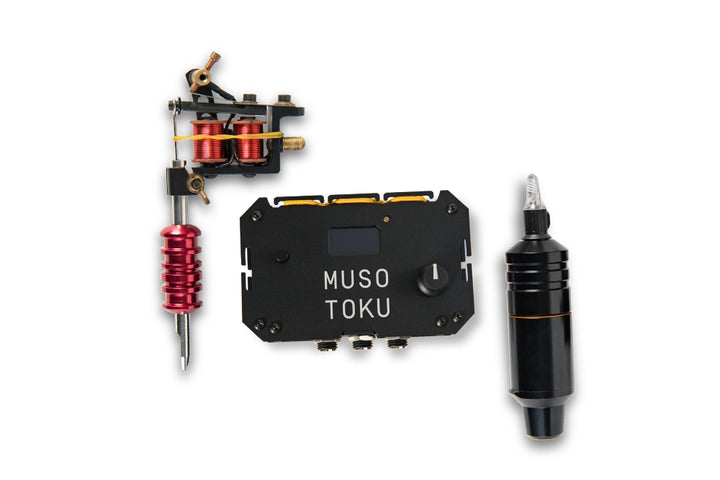 Musotoku MK-2 Tattoo Power Supply — Dual USB-C Inputs - Ultimate Tattoo Supply