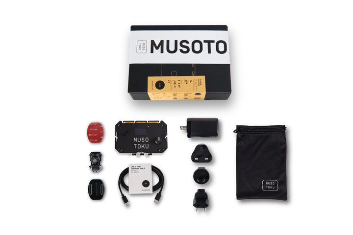 Musotoku MK-2 Tattoo Power Supply — Dual USB-C Inputs - Ultimate Tattoo Supply