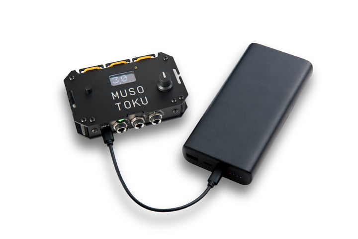 Musotoku MK-2 Tattoo Power Supply — Dual USB-C Inputs - Ultimate Tattoo Supply