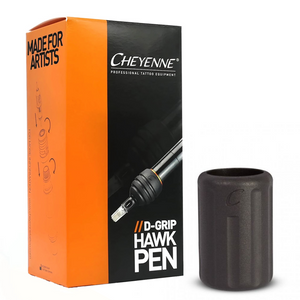 Cheyenne Disposable Ergo D-Grip - LONG - 6/bx - Ultimate Tattoo Supply