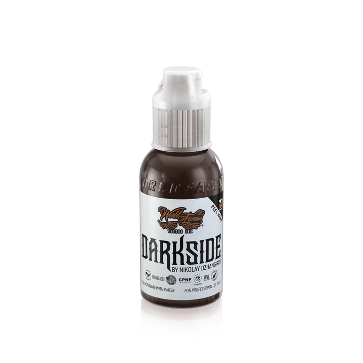 Darkside by Nikolay Dzhangirov Ink Set by World Famous - Ultimate Tattoo SupplyDarkside by Nikolay Dzhangirov Ink Set by World Famous