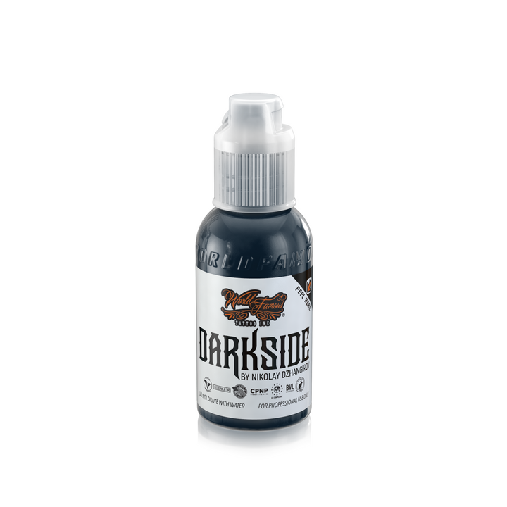 Darkside by Nikolay Dzhangirov Ink Set by World Famous - Ultimate Tattoo SupplyDarkside by Nikolay Dzhangirov Ink Set by World Famous
