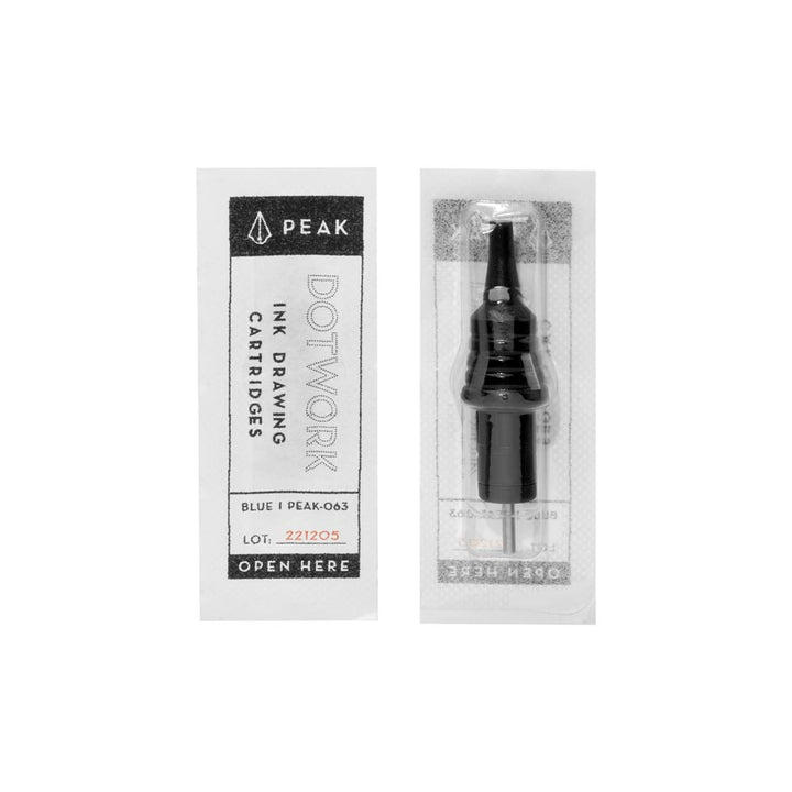 Peak Dotwork Ballpoint Pen Drawing Cartridges — Pick Color — Box of 20 - Ultimate Tattoo Supply