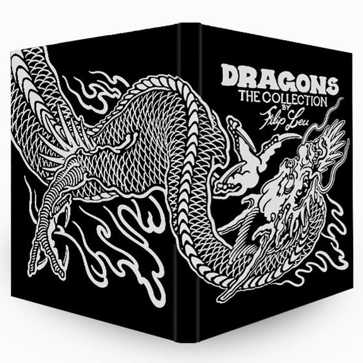 Dragons — The Collection by Filip Leu — Hardcover Book - Ultimate Tattoo Supply