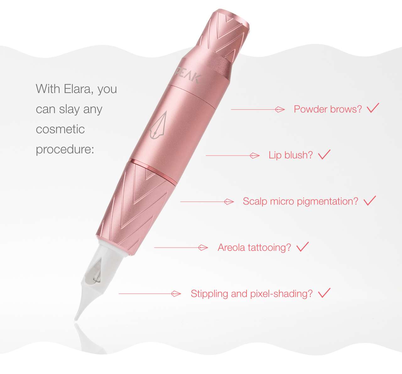 Peak Elara PMU Machine - Ultimate Tattoo Supply