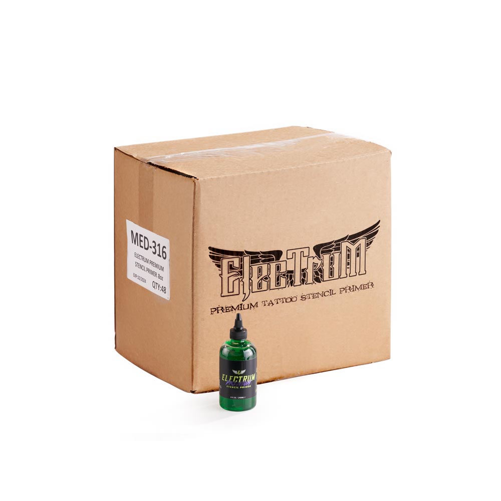 Electrum Premium Tattoo Stencil Primer — Pick Size - Ultimate Tattoo Supply