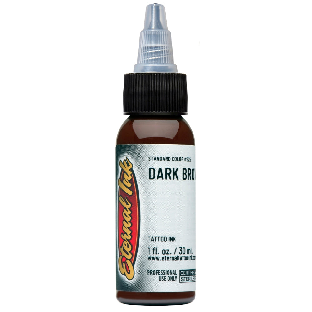 Eternal Ink - Dark Brown - Ultimate Tattoo Supply