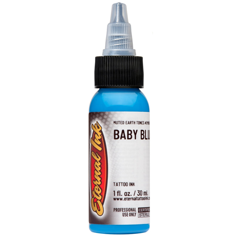 Eternal Ink - Muted Earth Tones - Baby Blue - Ultimate Tattoo Supply
