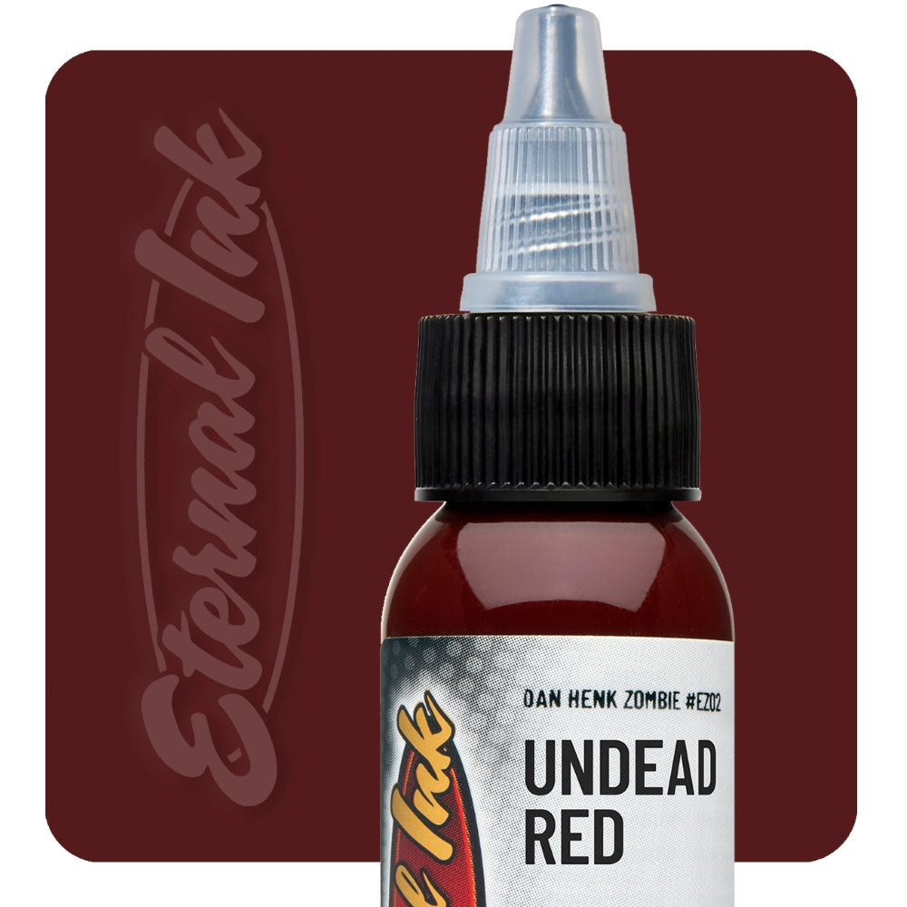 Eternal Ink - Zombie Color - Undead Red - Ultimate Tattoo Supply
