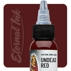 Eternal Ink - Zombie Color - Undead Red - Ultimate Tattoo Supply