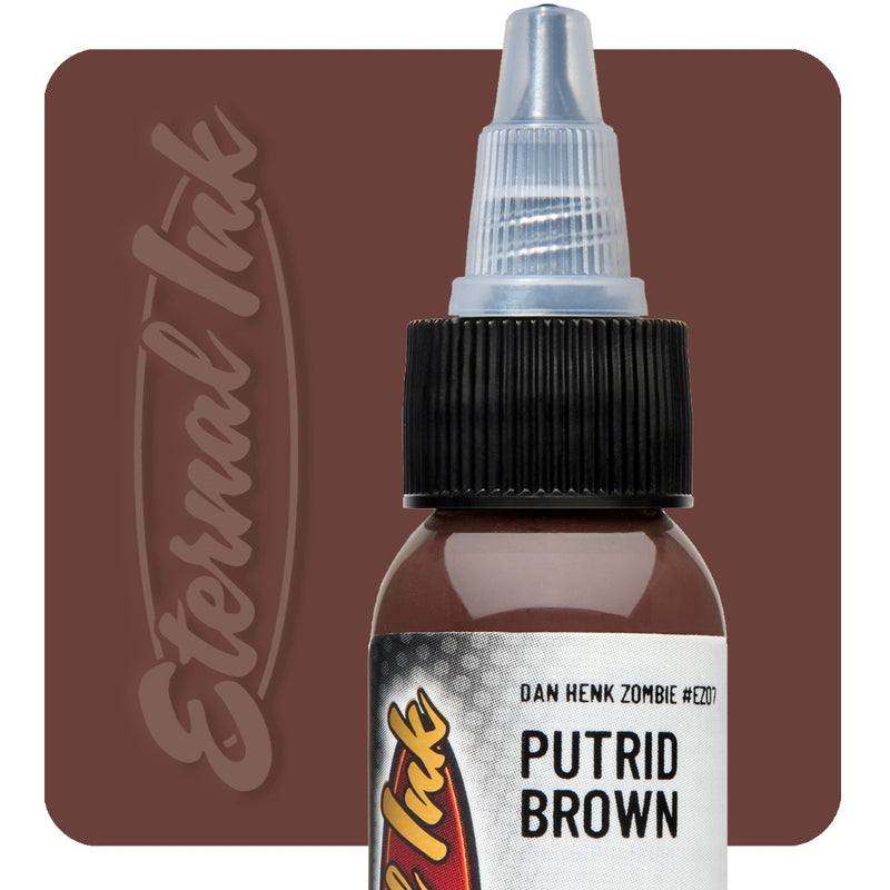 Eternal Ink - Zombie Color - Putrid Brown - Ultimate Tattoo Supply
