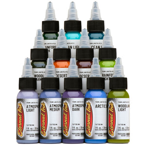 Eternal Tattoo Ink - Frank La Natra Atmospheric Landscapes Set - Ultimate Tattoo Supply