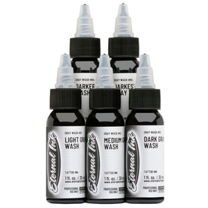 Eternal Ink - Eternal Gray Wash Set - Ultimate Tattoo Supply