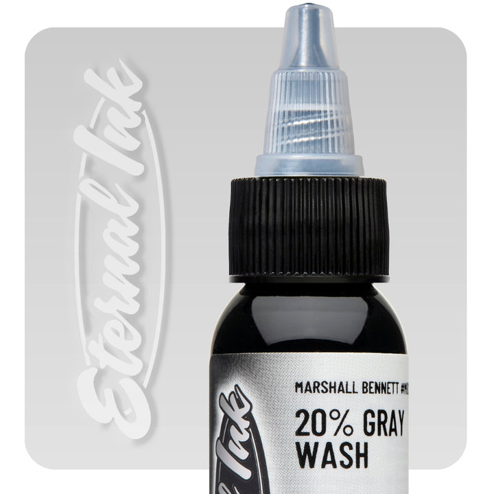 Eternal Tattoo Ink - Marshall Bennett Gray Wash Set of 4 - Ultimate Tattoo Supply